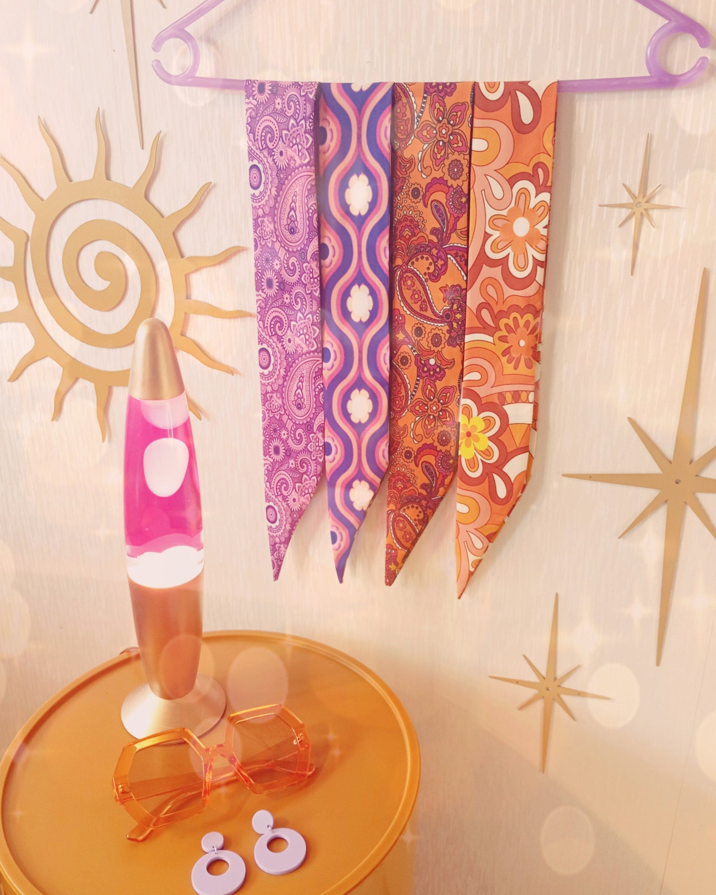 'Cosmic Empire' Skinny Scarf