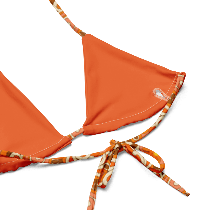 'Orange Skies' String Bikini