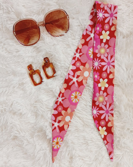'Wildflower' Skinny Scarf