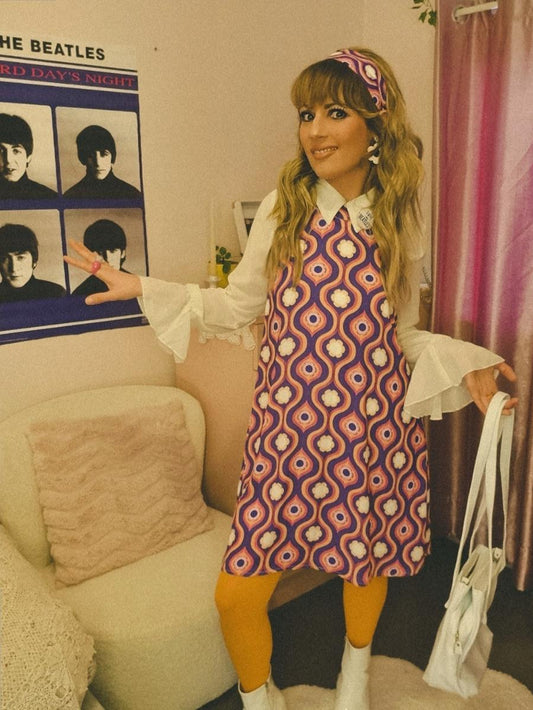 'Pretty Kitsch' Halter Neck Mini Dress