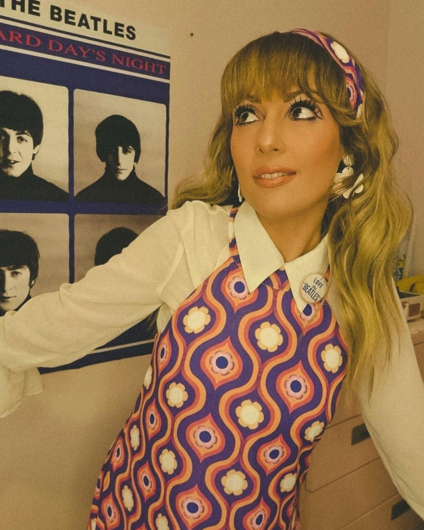 'Pretty Kitsch' Skinny Scarf