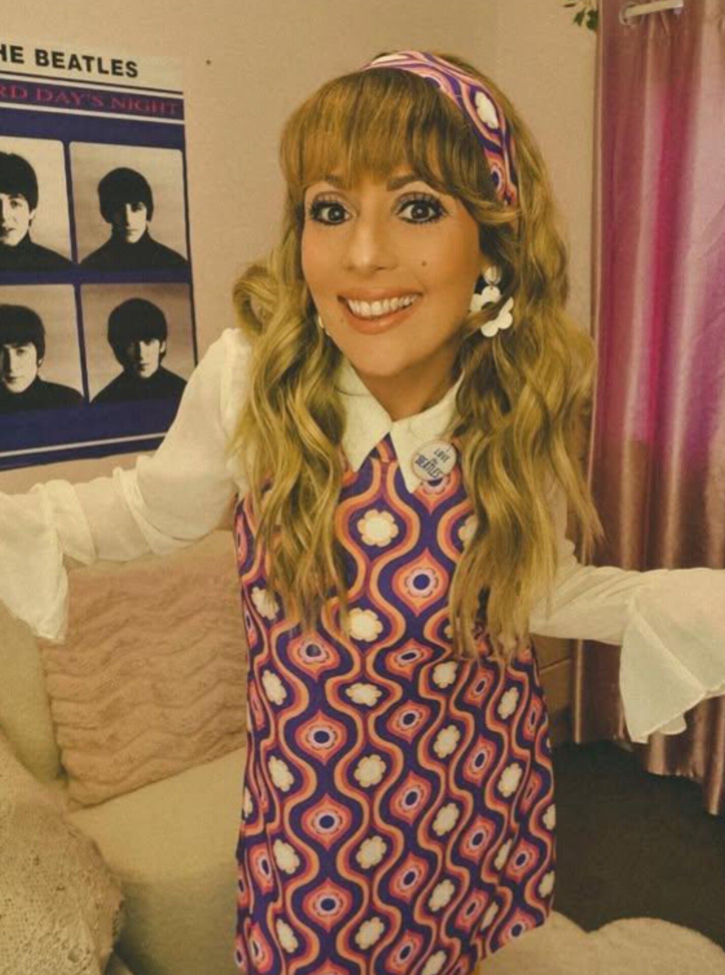 'Pretty Kitsch' Skinny Scarf