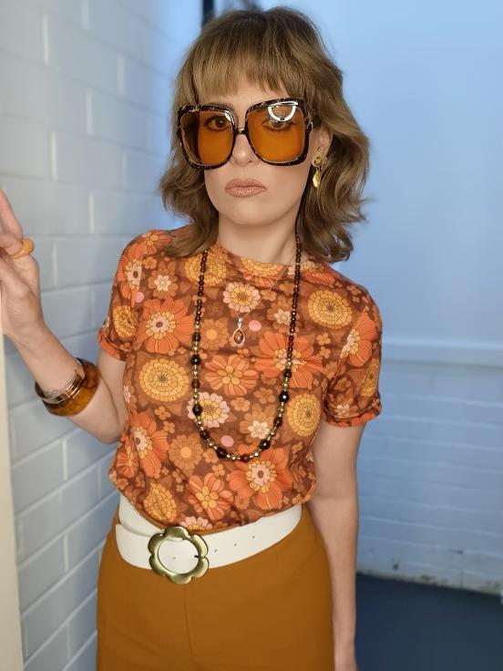 'California Dreamin' Flower T-Shirt