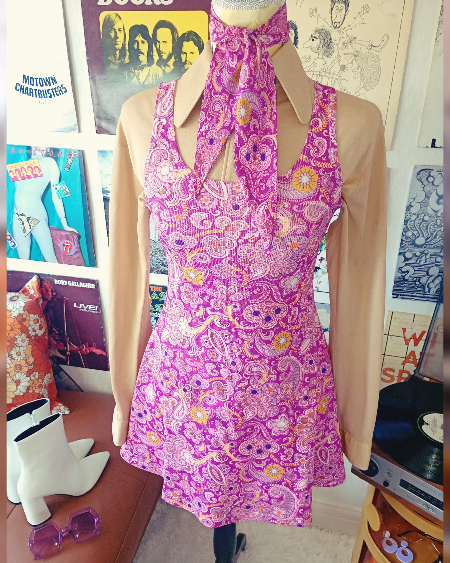 'Venus' Summer Mini And Scarf Set
