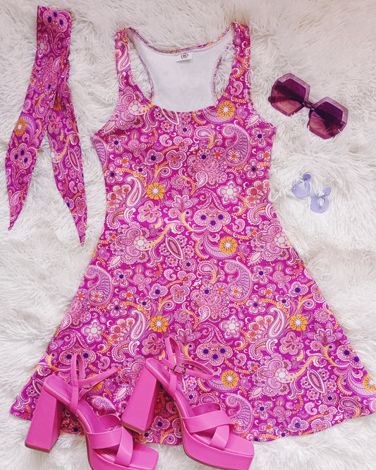 'Venus' Summer Mini And Scarf Set