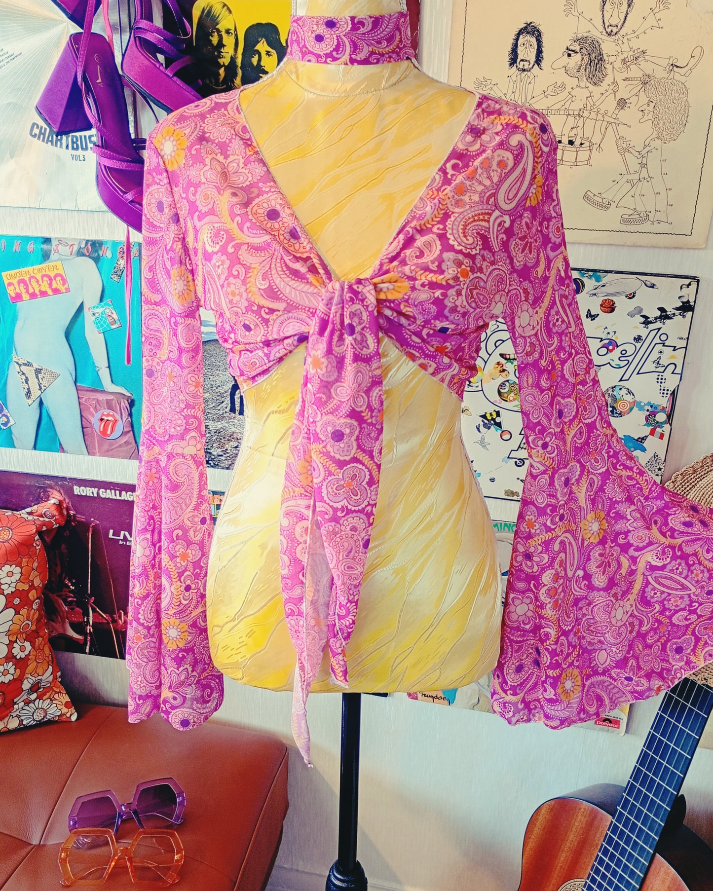 'Venus' Bell Sleeve Top