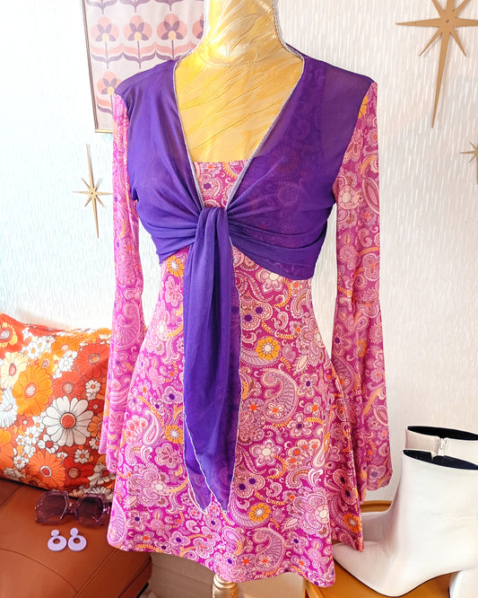 'Venus' Summer Dress and Bell Sleeve Top Set