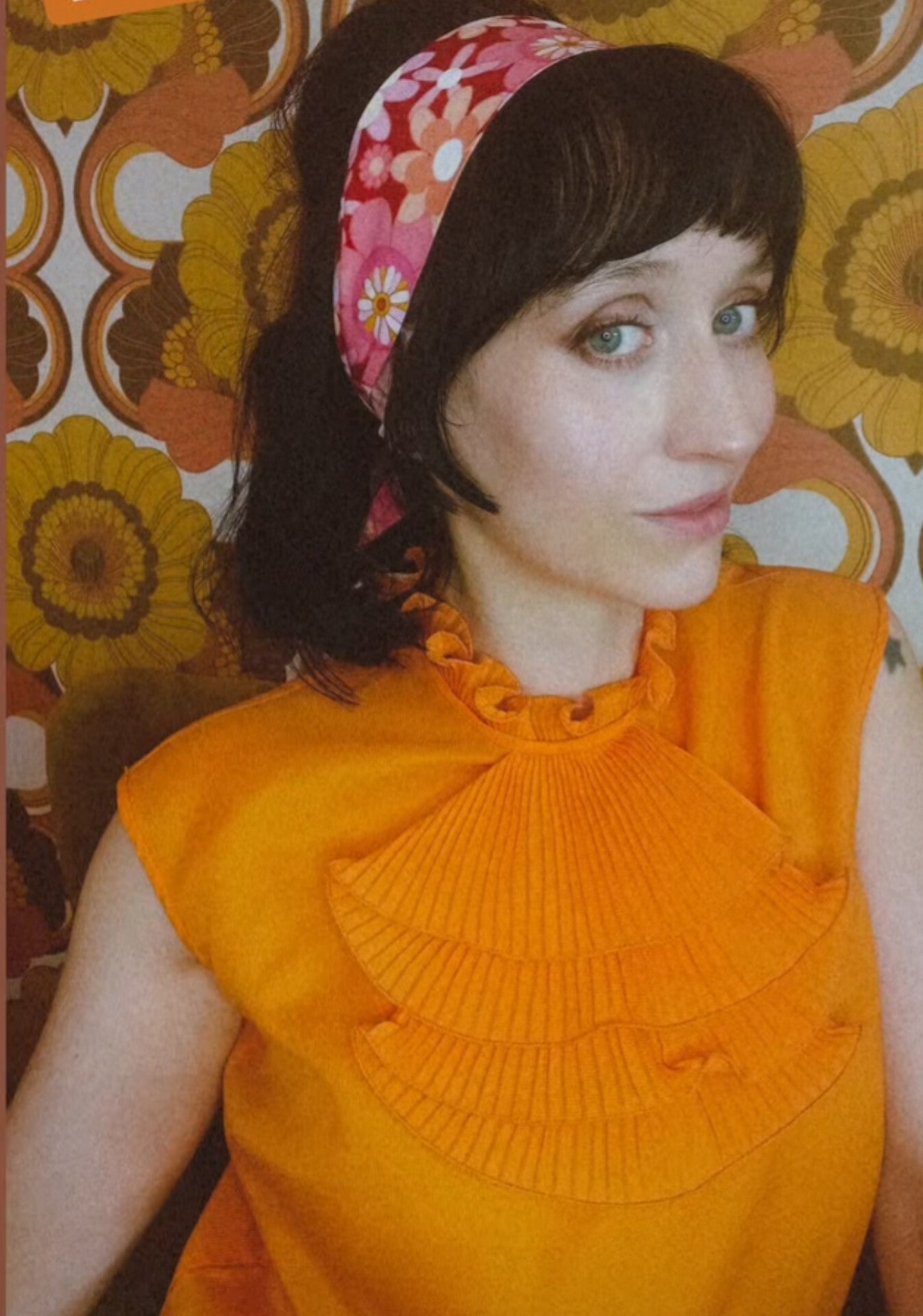 'Wildflower' Skinny Scarf