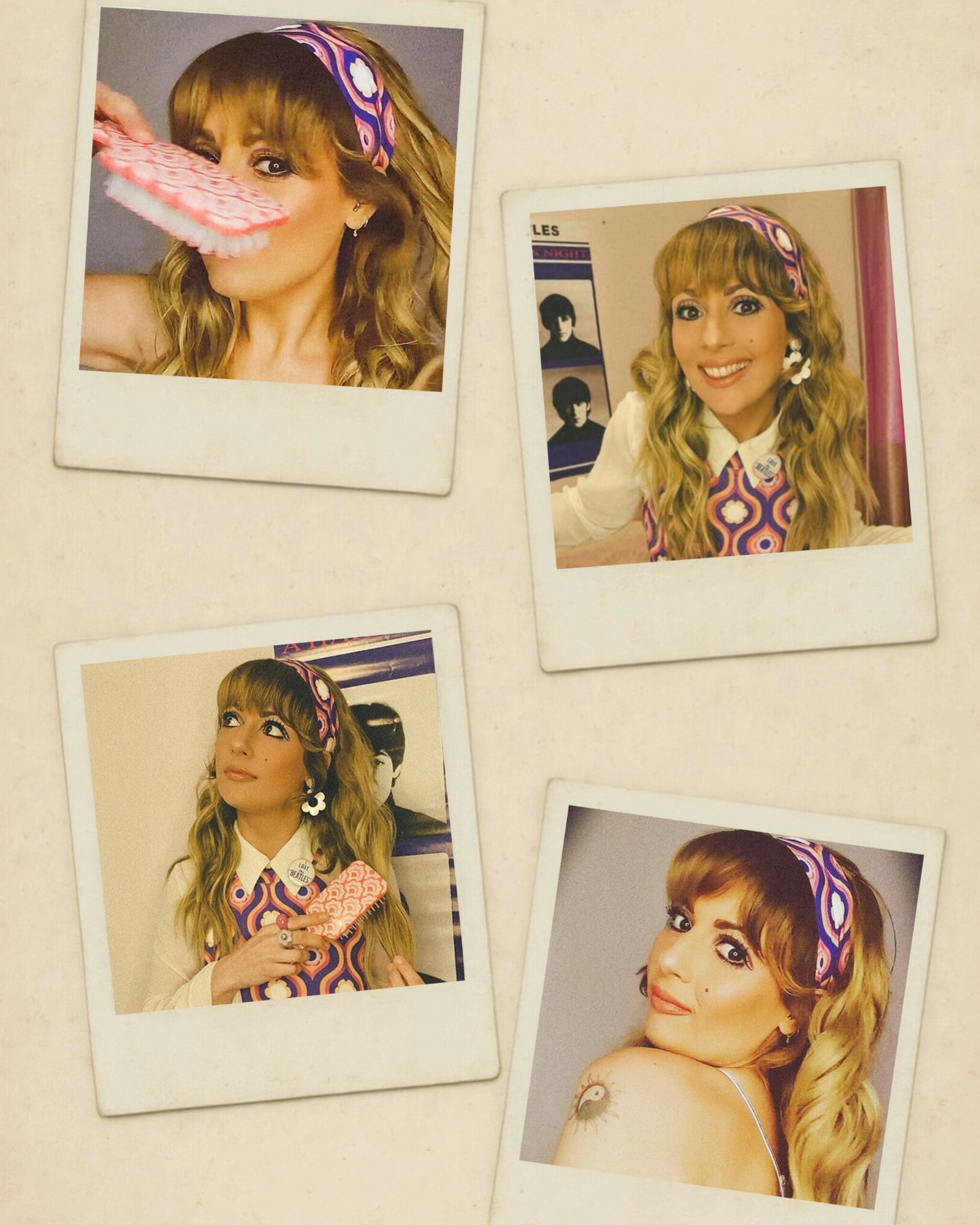 'Pretty Kitsch' Skinny Scarf