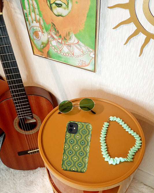'Kitsch Queen' In Green Phone Case